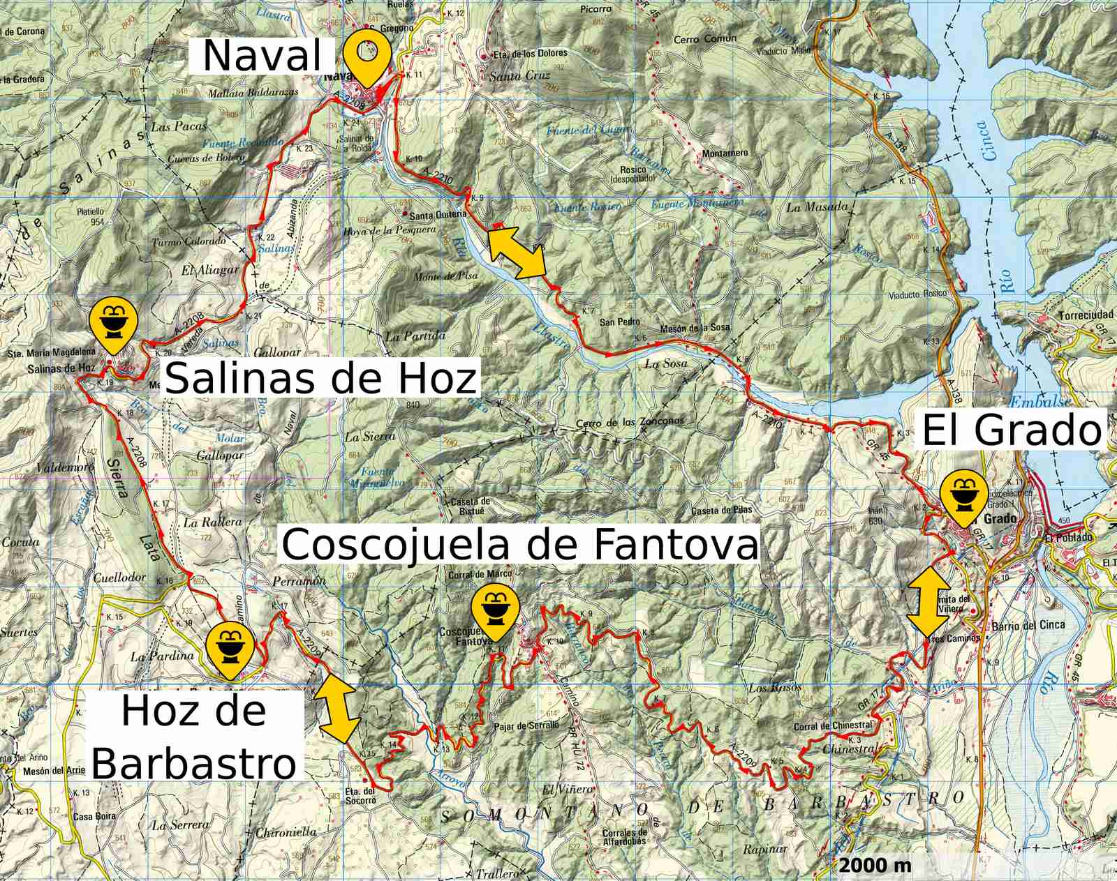 mapa ruta c2