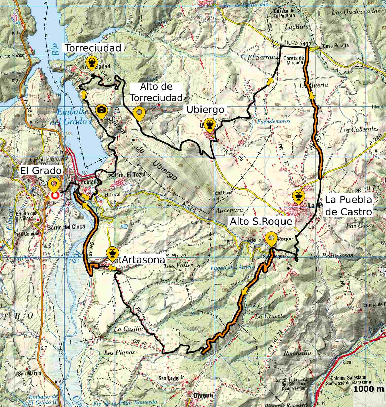 mapa ruta g4